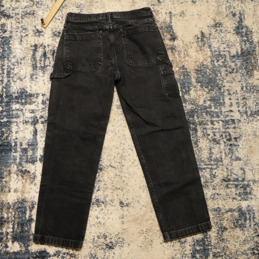 Abercrombie & And Fitch Baggy Workwear Jeans Mens 29x30 Pants Denim Double Knee